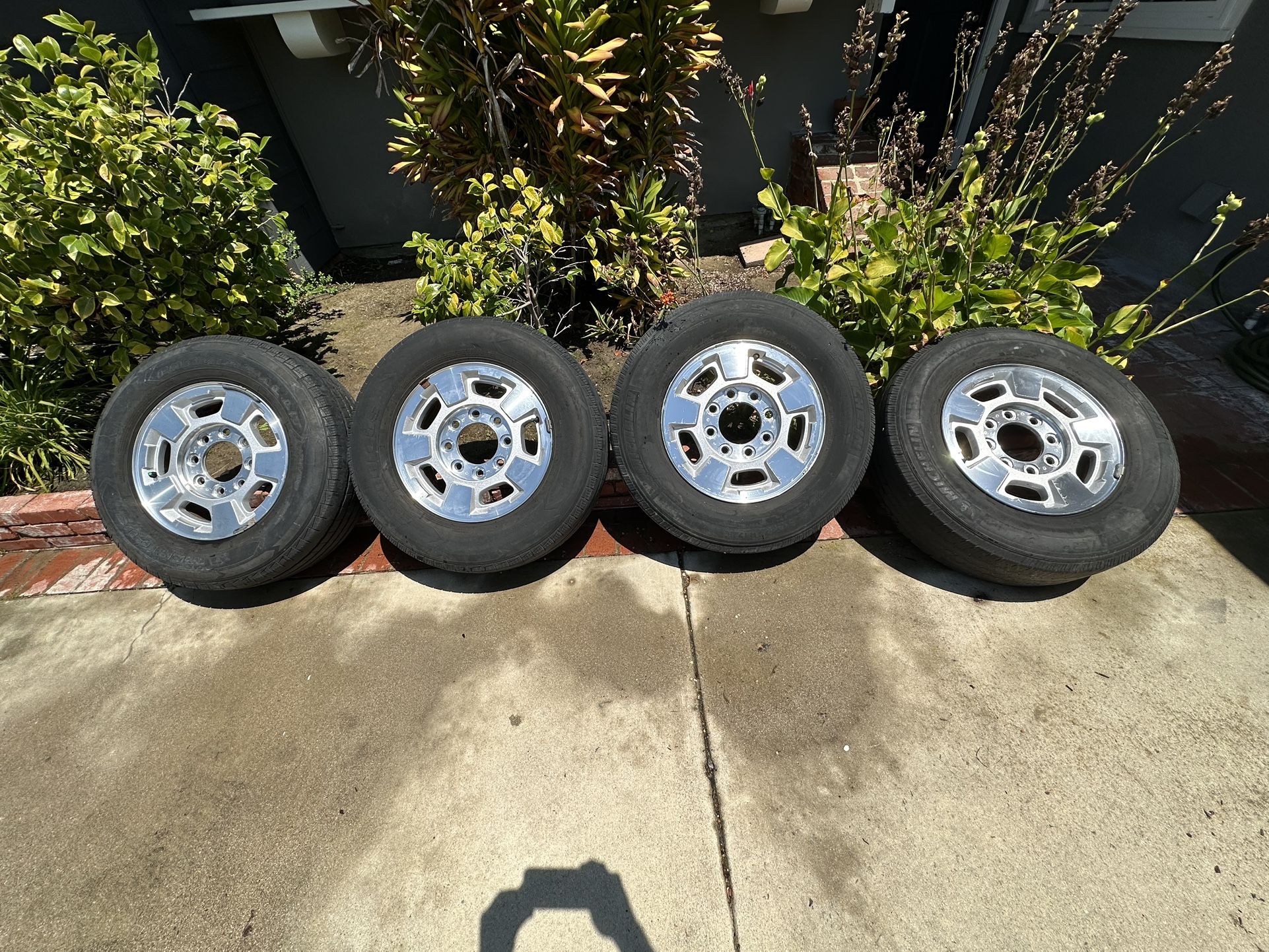 Eight Lug Aluminum Chevy Wheels