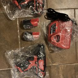 M12 12-Volt Lithium-Ion Cordless Drill Driver/Impact Driver Combo Kit w/ Two 1.5Ah Batteries, Charger Tool Bag (2-Tool)