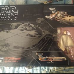 Hasbro Star Wars Black Series Luke Skywalker And Landspeeder 