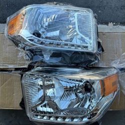 14-21 TOYOTA TUNDRA HEADLIGHTS FAROS CALAVERAS MICAS LUCES