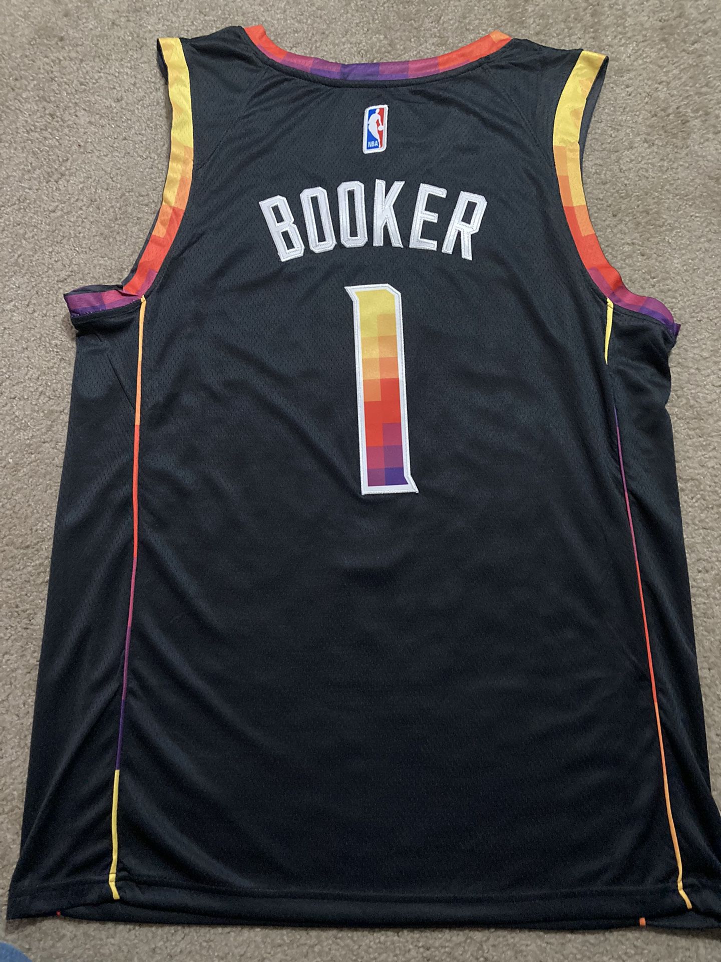 Authentic Devin Booker Jersey The Valley Phoenix Suns for Sale in Elk  Grove, CA - OfferUp