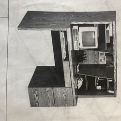 Desk with Hutch
