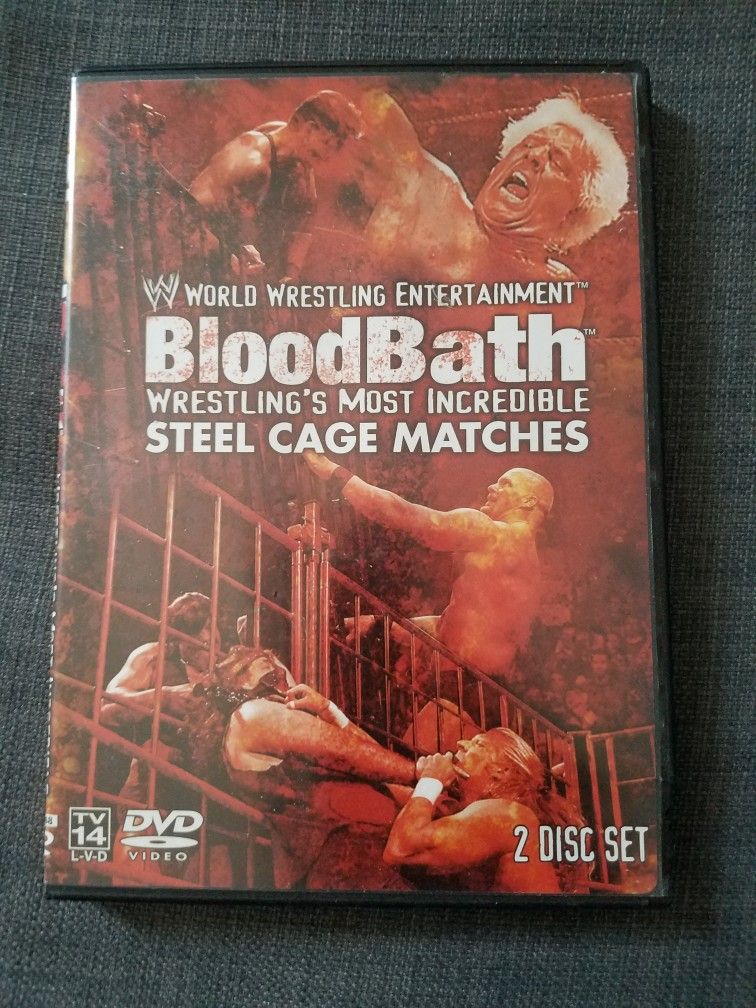 Wwe Bloodbath Wrestling most Incredible Steel Cage Matches Dvd