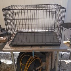 Medium Dog Cage Crate Kennel 