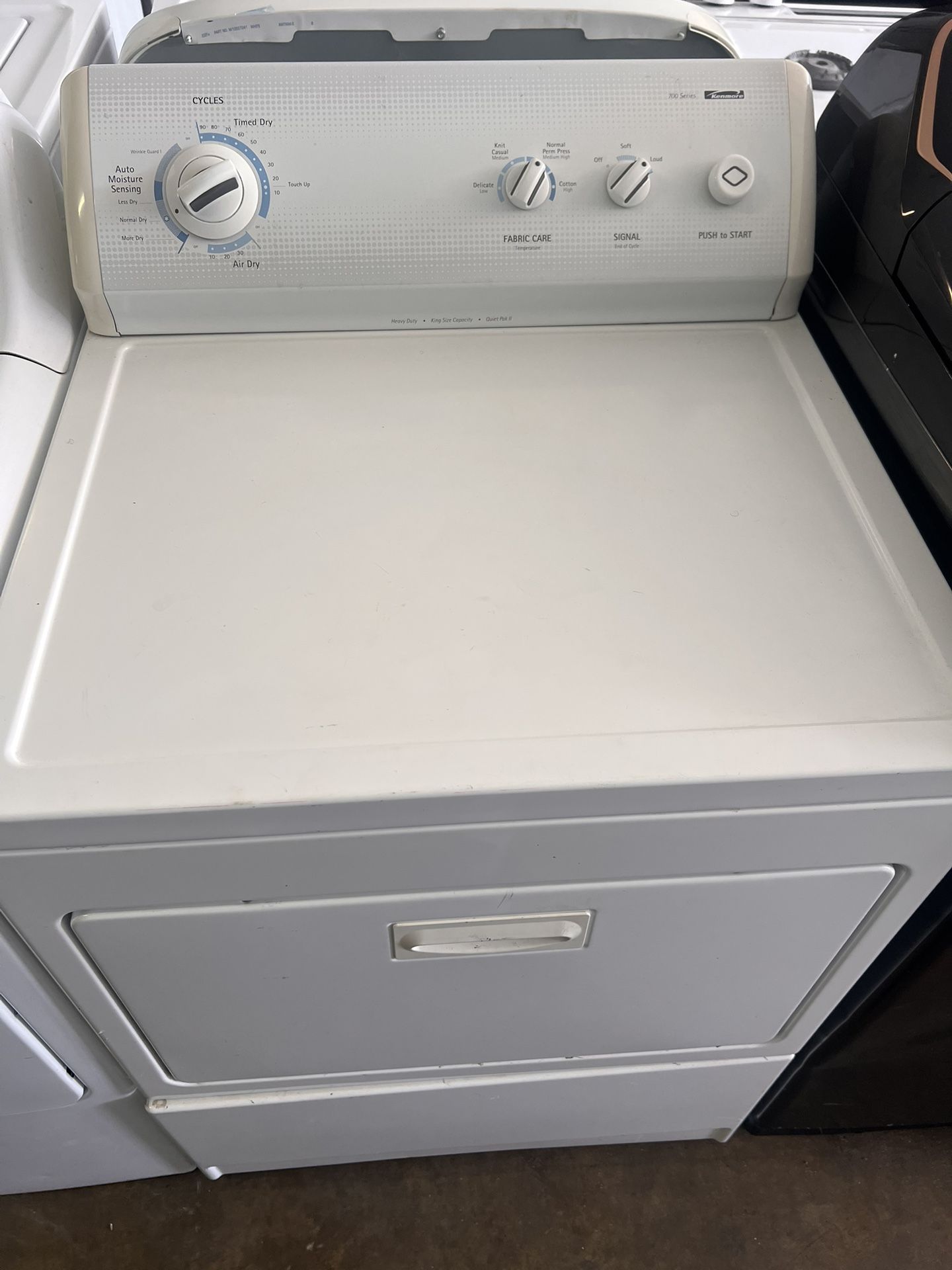 Kenmore Dryer White
