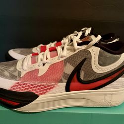 Nike Kyrie 8 University Red White Men’s Size 10.5  DJ6017-100