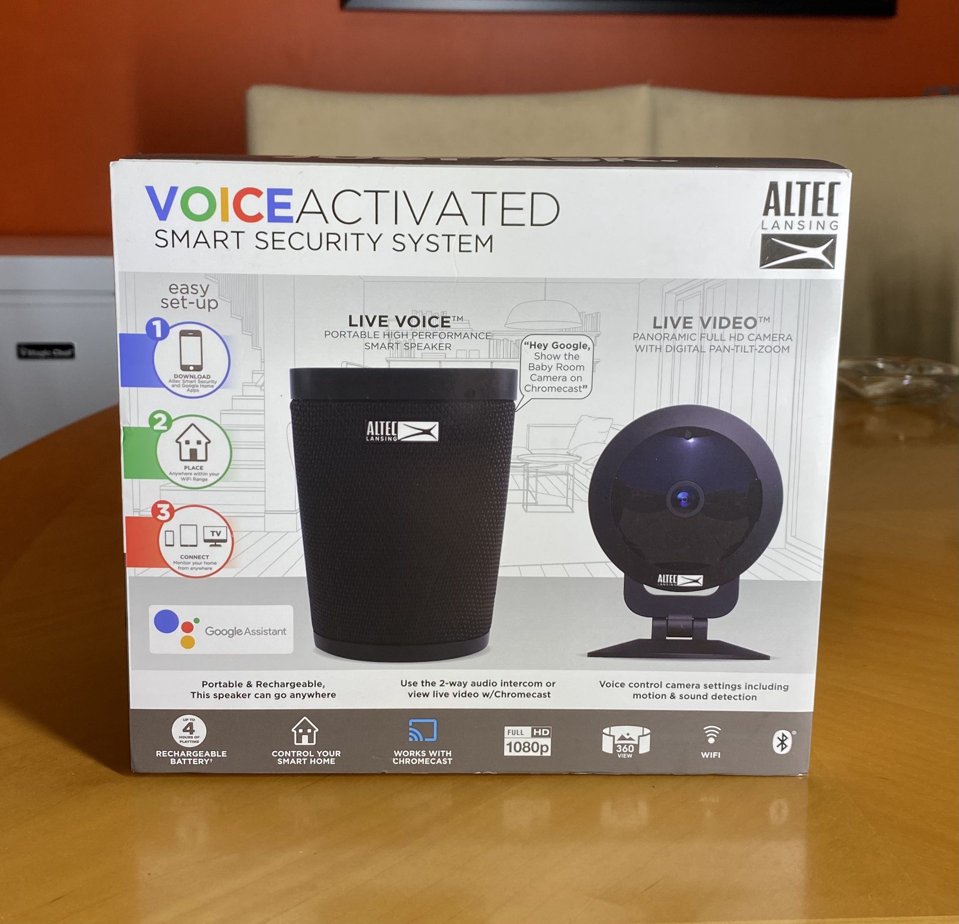 Altec Voice Activated Smart Security System 
