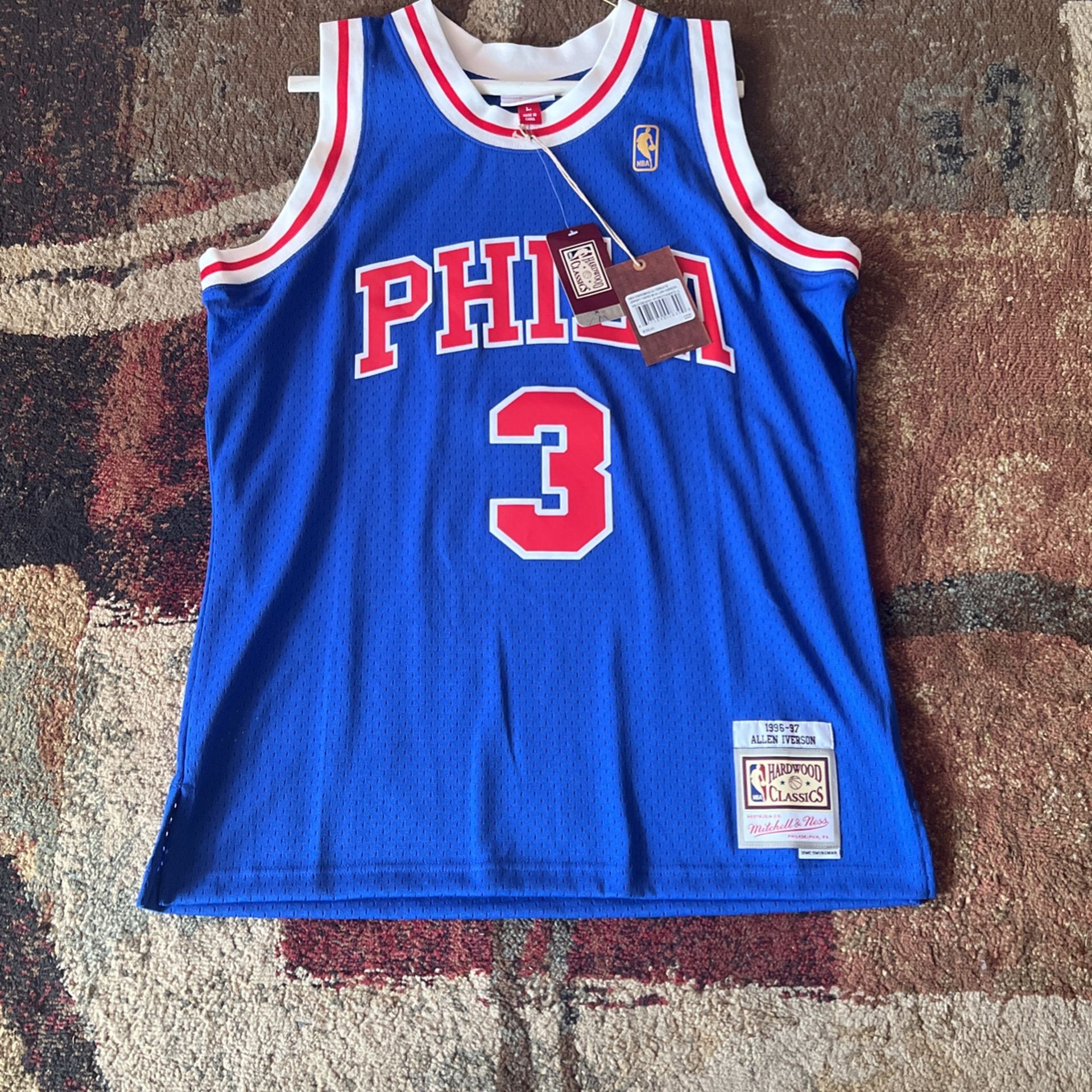 1996-97 Allen Iverson Jersey