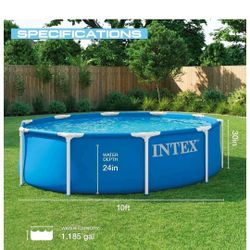 Intex Pool with Filter Pump