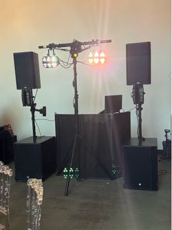 Dj lights Luces party time