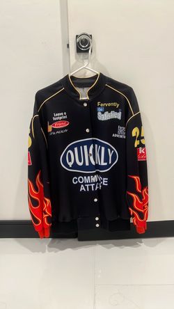 Black racer style jacket