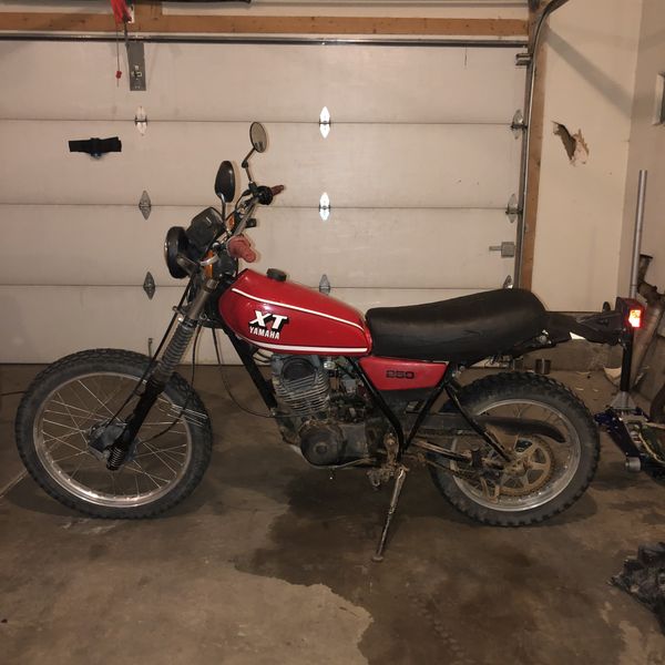 1982 yamaha xt250