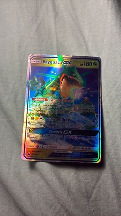 Rayquaza GX Pokémon Card 109/168