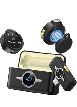 Wireless Lavalier Microphone for iPhone/Android