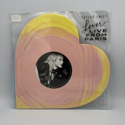 Taylor Swift Lover Live From Paris Heart Shaped Vinyl