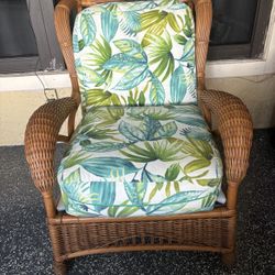 Wicker Patio Chair –
