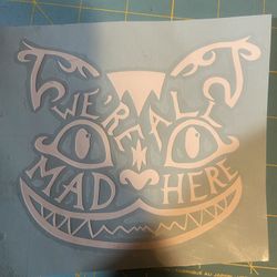 alice in wonderland decals / stickers 