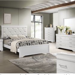Ayla Bedroom Set 5pc White 😌🥰🥰