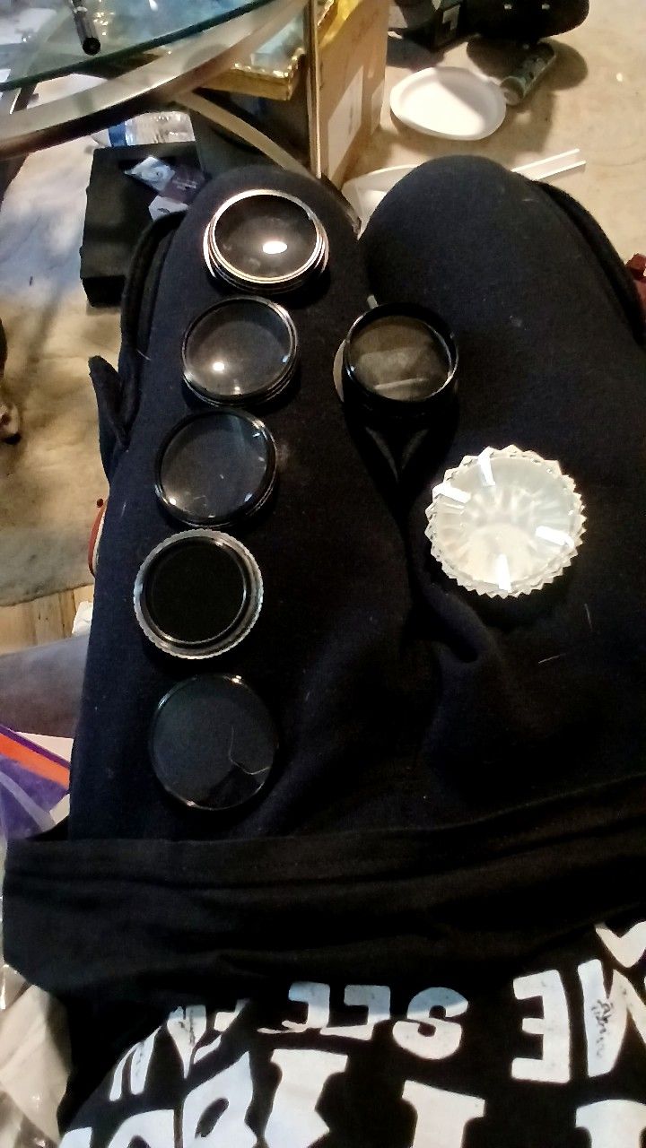 6 Camera Filters And Nikon Case