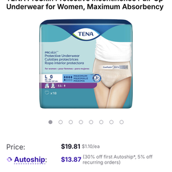 Overnight pads and protective underwear