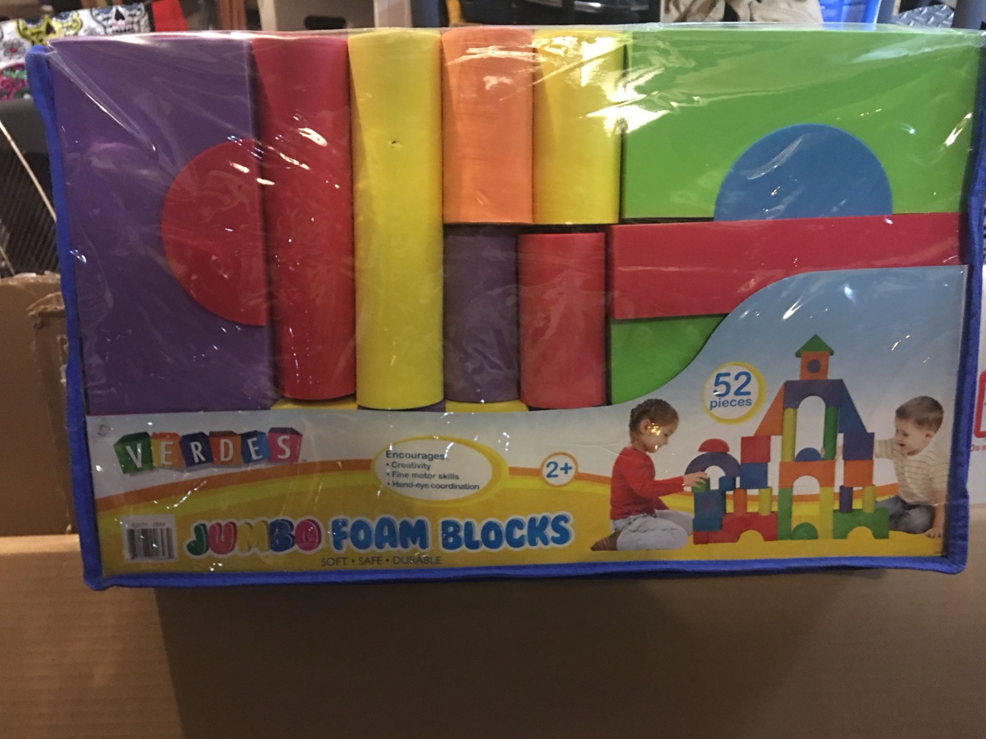 Verdes Jumbo Foam Building Blocks (52 piece set)