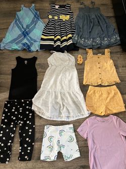 Girls summer clothes size 6