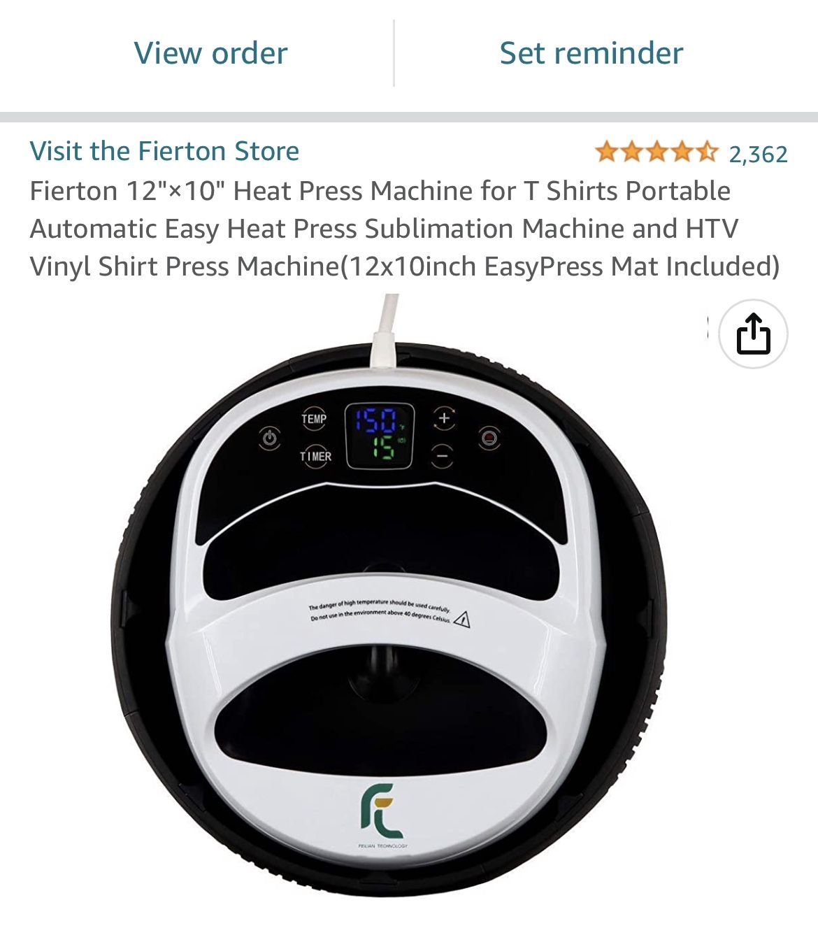 Table Top Heat Press - Like NEW for Sale in Murrieta, CA - OfferUp