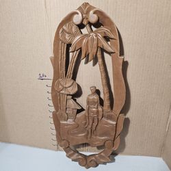 Carved Wooden Wall Art