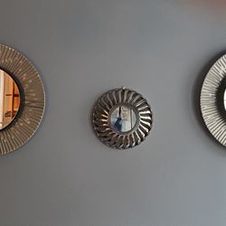 3 Wall Mirrors