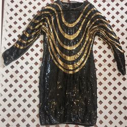 Woman Sequins Dress
