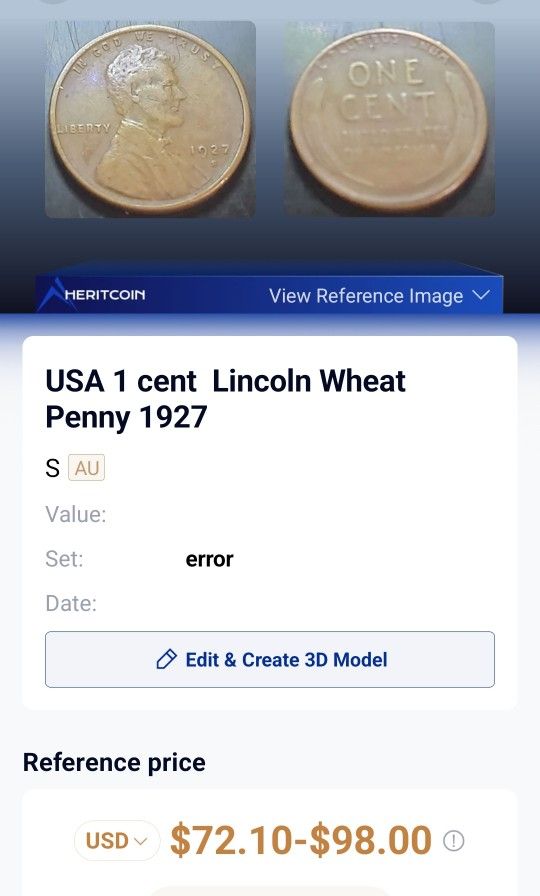 1927 Penny S A Great Part Of History