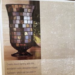 Mosaic Candle Holder 
