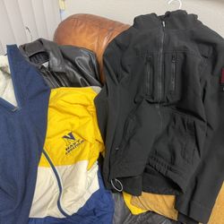 Mens XL Jackets And Coats Large And XL Navy Annapolis Canada Roots Flannel 