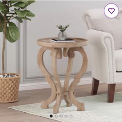  Natural Wooden Parker Accent Table
