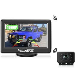 Wireless Backup Camera Systems WM1 high Definition 1080P Night Vision 4.3inches Monitor Wireless Rea