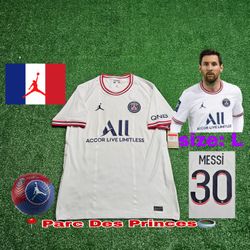 Jordan PSG Lionel Messi #30 2021/2022 Fourth 4th Jersey for Sale