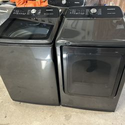 Samsung King Capacity Washer & Gas Dryer