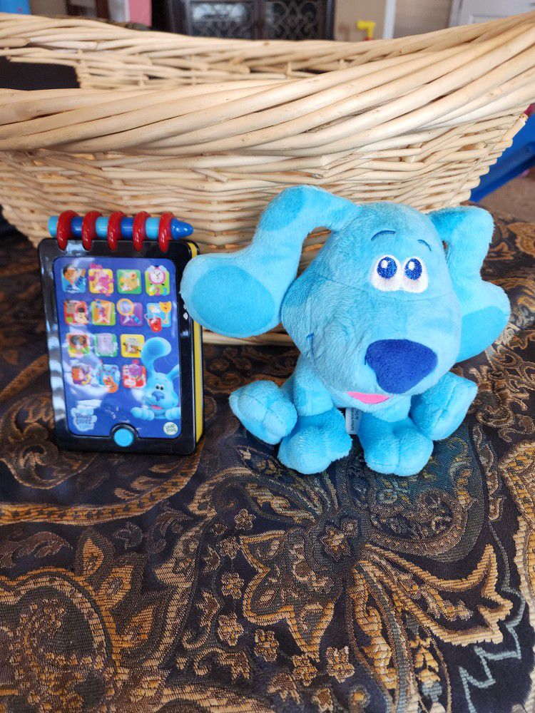 Blues Clues Plush And Notepad
