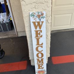 Welcome Sign