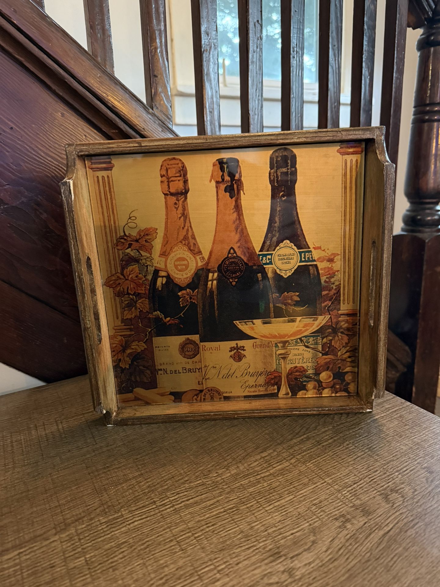 Vintage Tray For Table