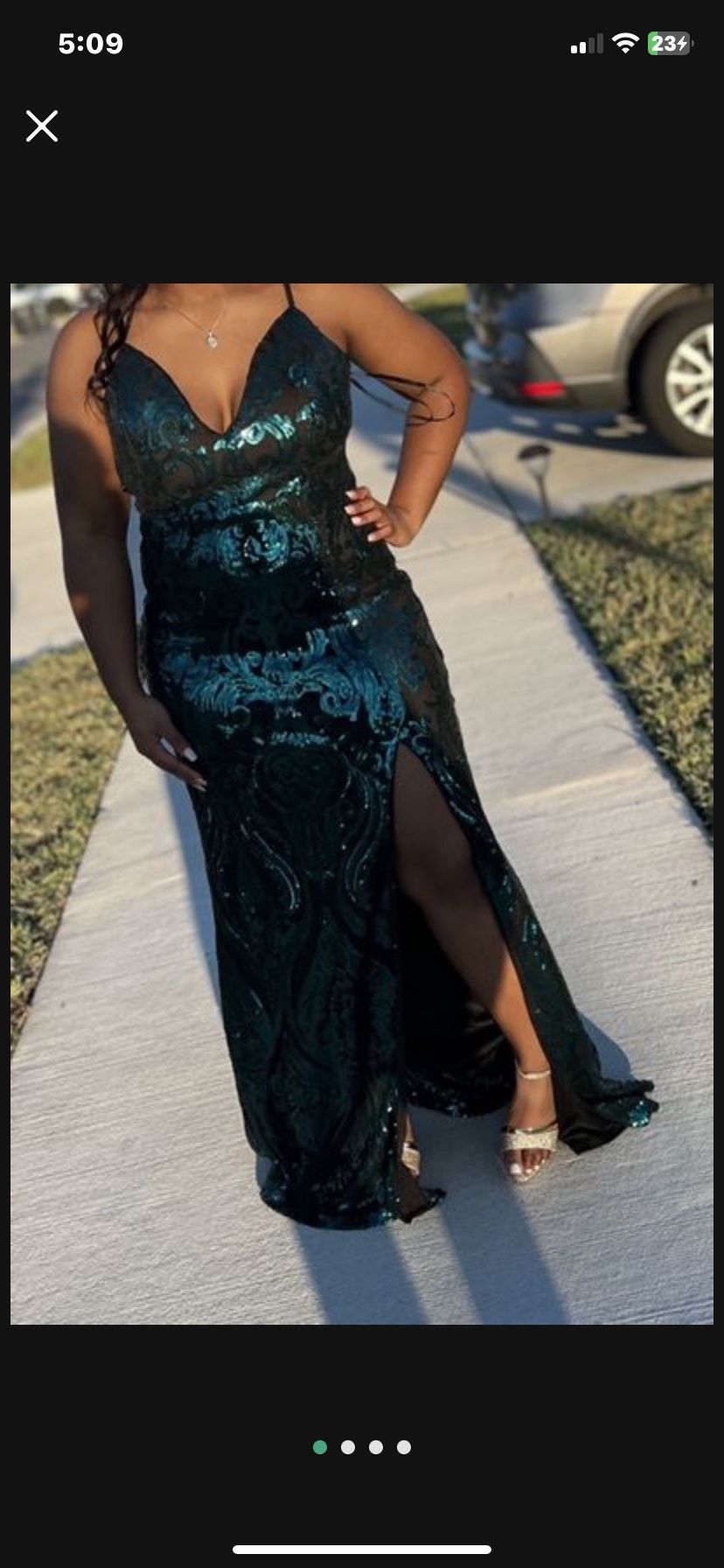 Sequin Hoco Dress