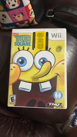 SpongeBob's Truth or Square Nintendo Wii Game