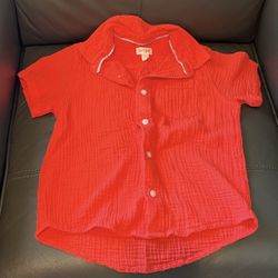 Boys Collared Shirt - Youth Size XS (4/5)