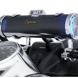 Motorcycle Bluetooth Speakers | 6-Speaker Waterproof Stereo System with Built-in Amplifier sound bar