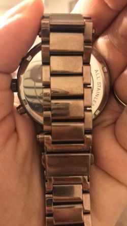 chocolate brown michael kors watch