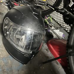 Motorcycle Helmet With Face Shield
