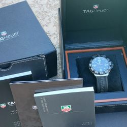 Tag Heuer Formula WAH1110.RKD8486 Black Rubber Watch ⌚️ 