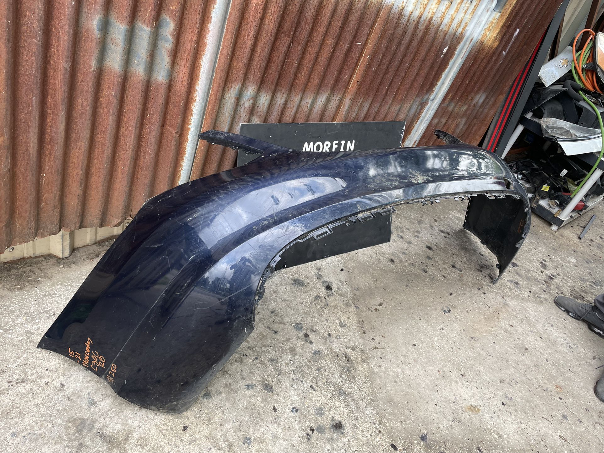 Mercedes Benz C-Class C300 W205 Rear Bumper Cover 2015-2021 OEM A(contact info removed)