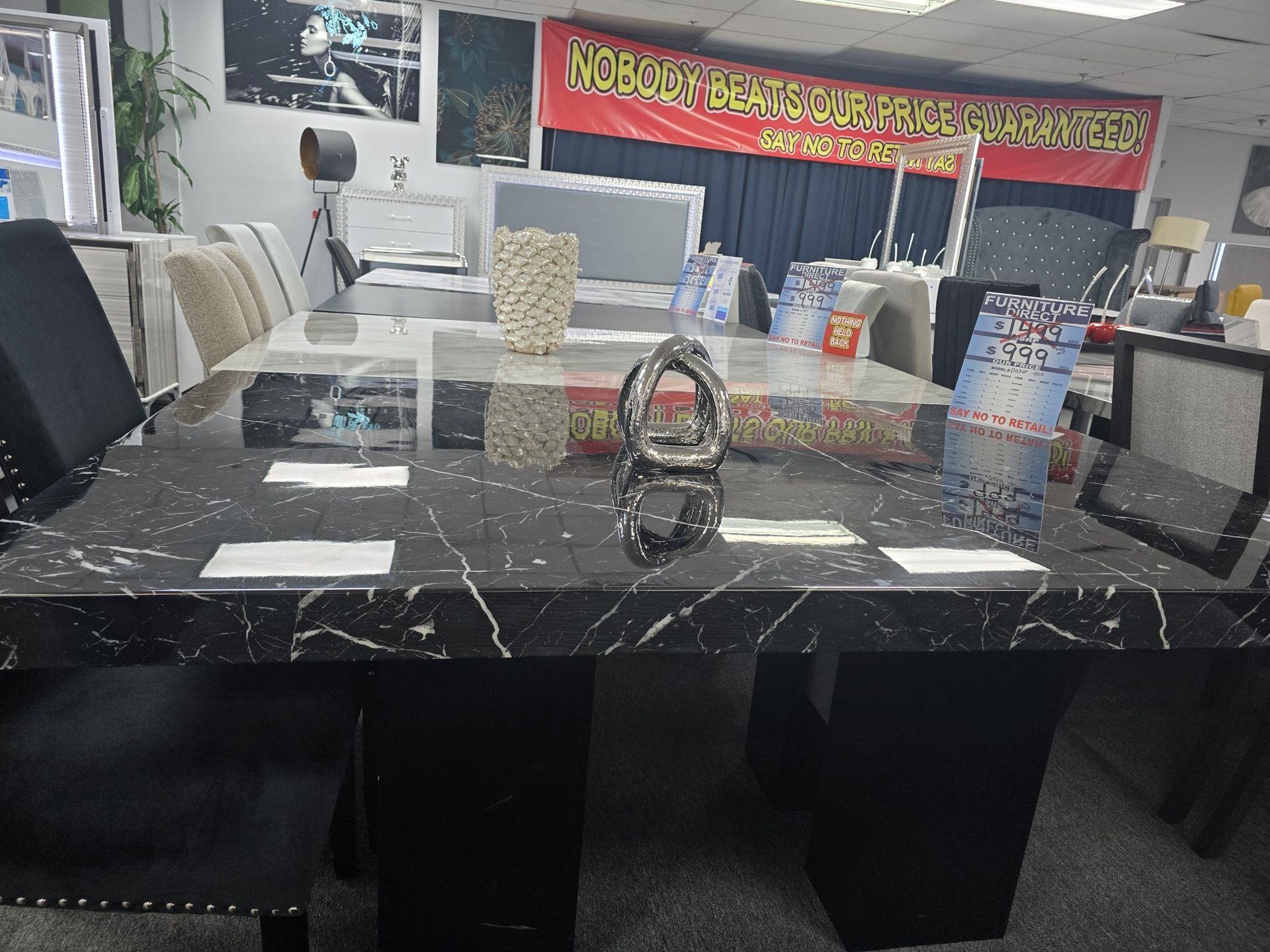 SPRING FURNITURE SEASON SALE ( GORGEOUS DINING TABLE SET) 45% OFF