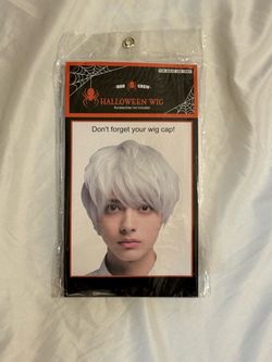 White Anime Wig Adult Short Cosplay Halloween Kaneki Gojo Killua Style